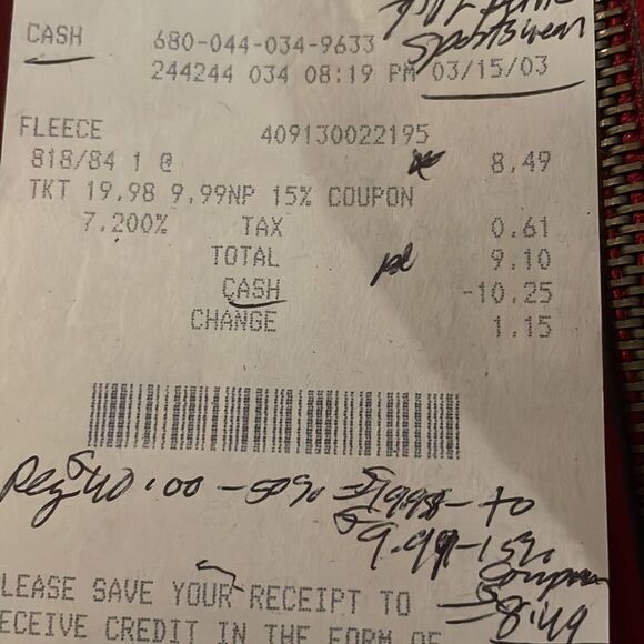 Lord & Taylor Vintage NWT Women's size L Fleece Zip-Up Cardigan Coat Mock Neck - Picture 10 of 11